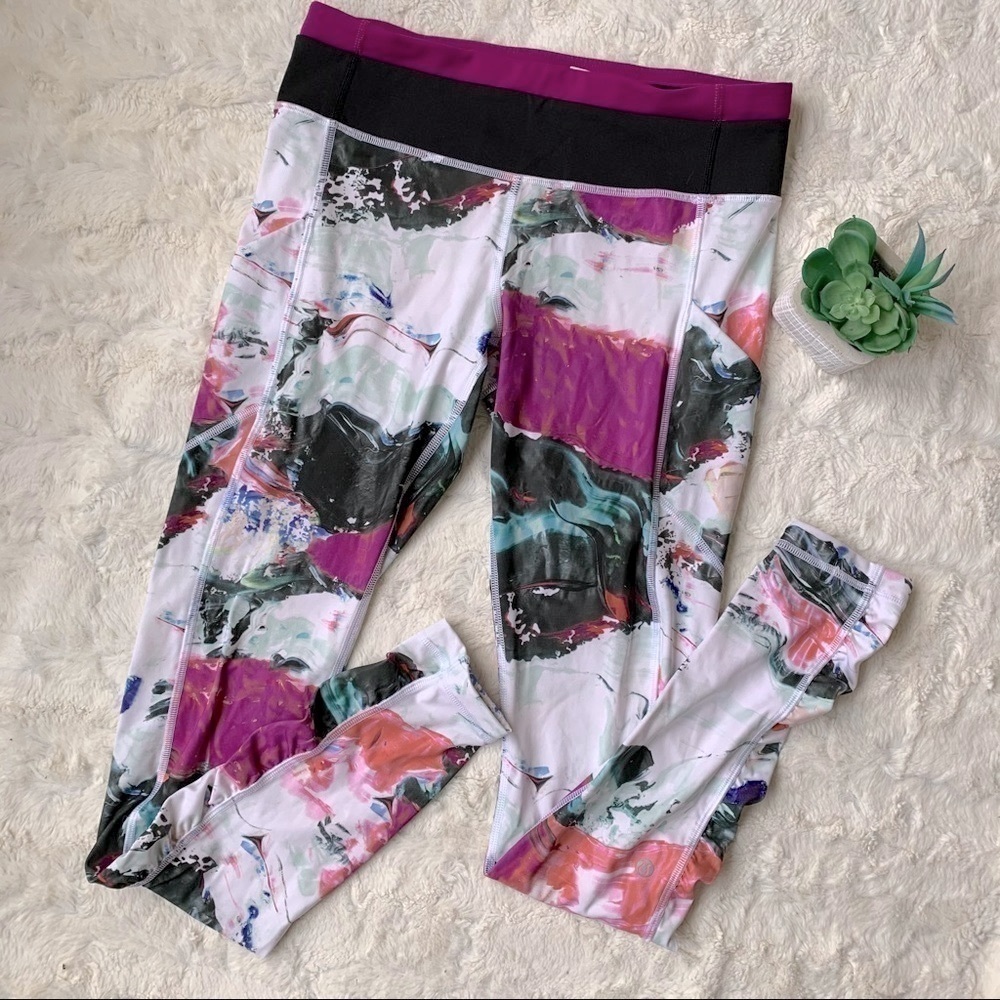 LULULEMON speed tight lll watercolor leggings